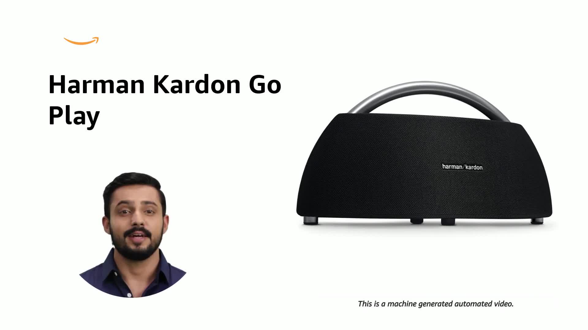 【美品】Harman Kardon Go+Play Mini 2 ブラック Harman Kardon Go + Play Portable Bluetooth Speakers (Black